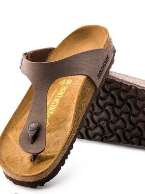 Gizeh Sandals Biribuck in Mocha Size 38 (US 7.5)